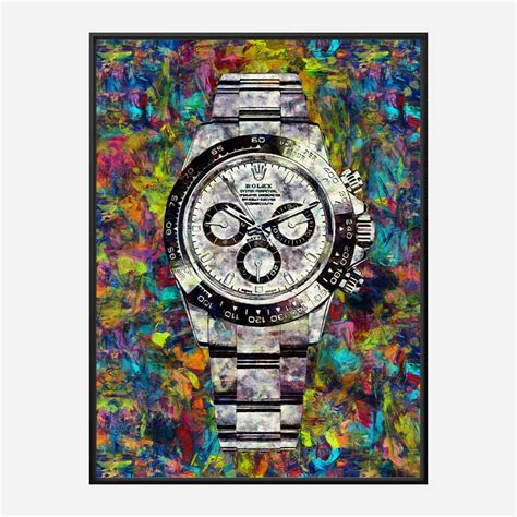 Rolex Watch Painting 